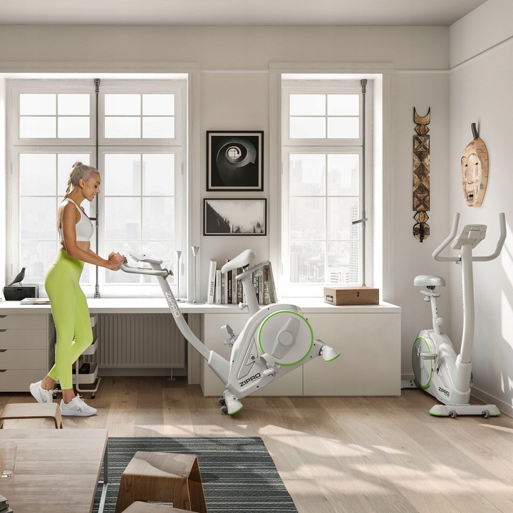 Rower Stacjonarny Rowerek Treningowy do ćwiczeń Kinomap Zwift - Rave Zipro