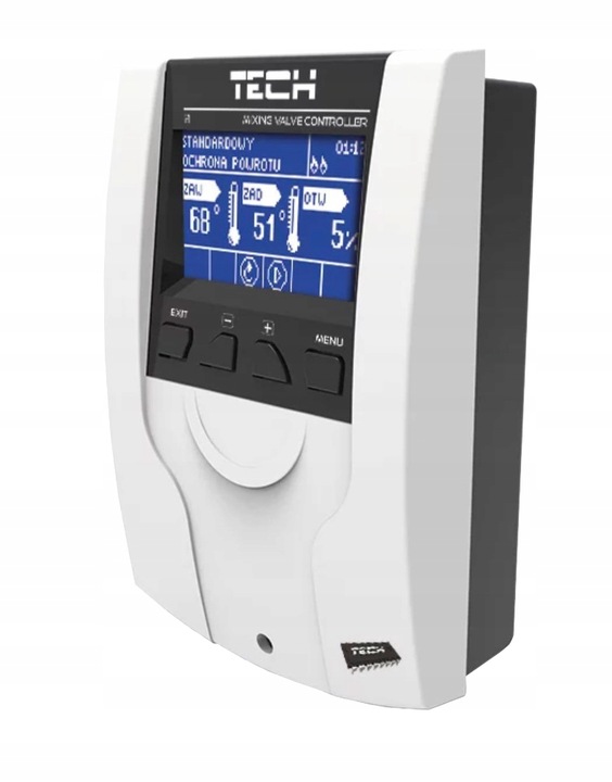 STEROWNIK REGULATOR ZAWORU MIESZAJĄCEGO I POMPY OBIEGOWEJ I-1 ST-431N TECH