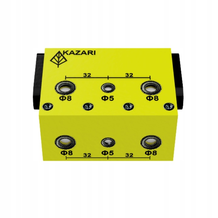 SZABLON WZORNIK DO WIERCENIA DO KOŁKÓW KONFIRMATÓW WZMOCNIONY