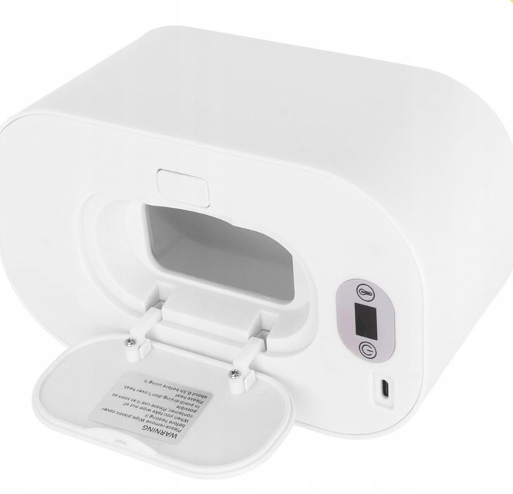 PODGRZEWACZ DO CHUSTECZEK USB PUDEŁKO NA CHUSTECZKI NAWILŻANE MOKRE