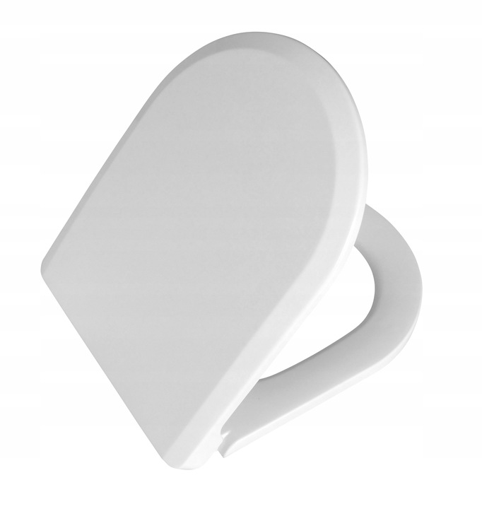 Deska sedesowa WC wolnoopadająca kształ U pokrywa klozetowa uniwersalna