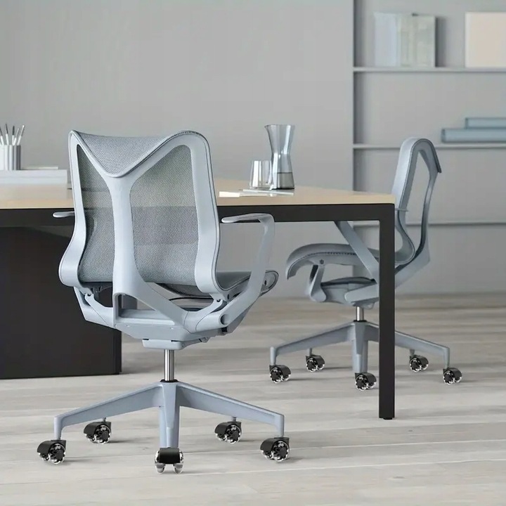 Zestaw 5 Kółek PU fi 11 ciche łożyska grube opony podłogi bez