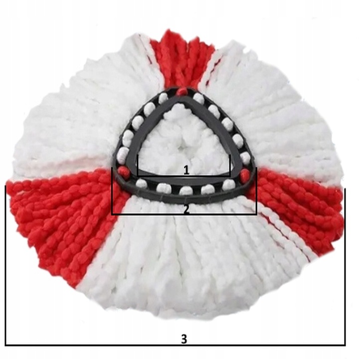 6x WKŁAD DO MOPA VILEDA TURBO OBROTOWEGO MEGA CHŁONNE ZAPAS MIKROFIBRA