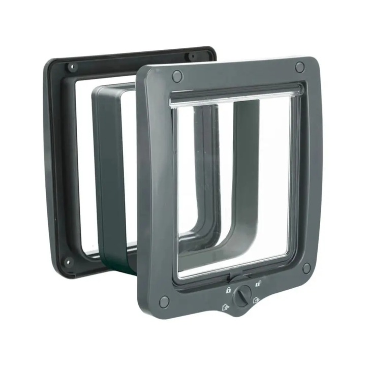 TRIXIE Drzwiczki XL 4-Way z tunelem duże