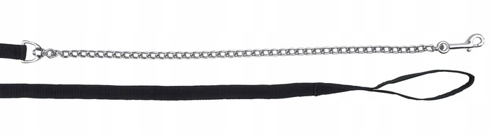 Prezenterka dla konia elegancka, solidna uwiąz, czarny, 250 cm,