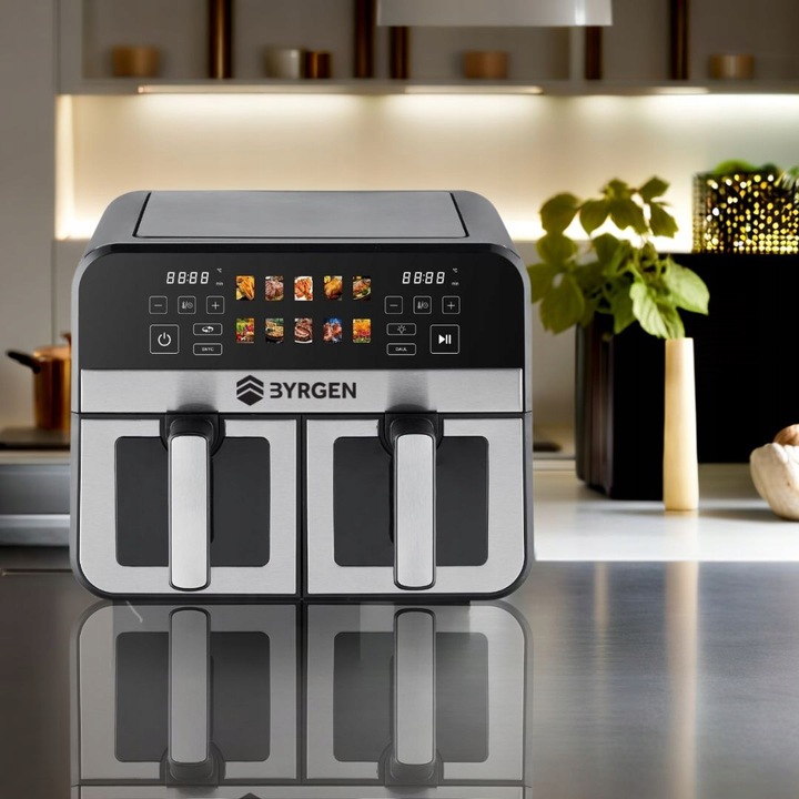 Air Fryer dwukomorowy 9L frytkownica beztłuszczowa dual 2400W suszarka