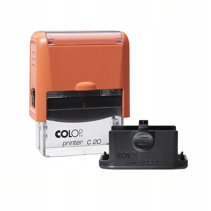 Pieczątka mała COLOP C20 IMIENNA LEKARSKA do 4 wersów + PROJEKT i GUMKA