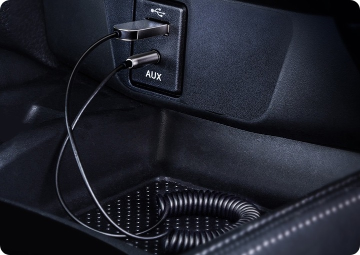 BASEUS TRANSMITER ADAPTER ODBIORNIK AUDIO BLUETOOTH AUX DO SAMOCHODU