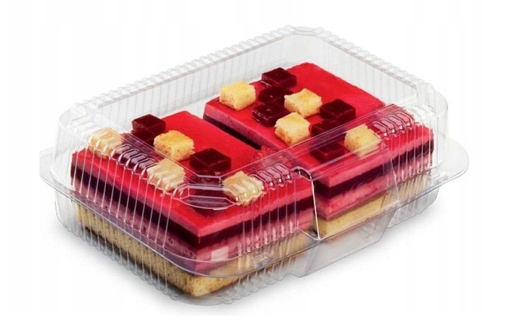 POJEMNIKI OPAKOWANIE CUKIERNICZE NA CIASTO PLACEK K404 2011 ali11