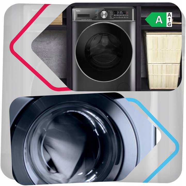 Pralka Amica WA5S714ALiSH 7kg 1400obr 15programów Slim inwerter