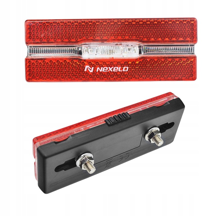 Lampka do roweru tylna lampa rowerowa NOWA tył LED oświetlenie na bagażnik