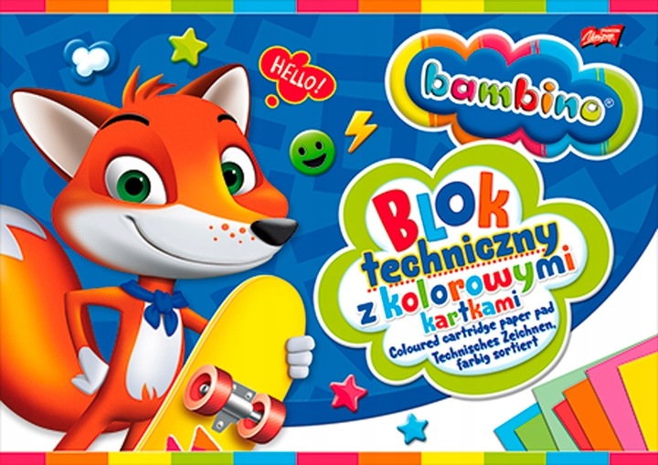 WYPRAWKA SZKOLNA XXL DLA KLAS 0-3 BAMBINO, ZESTAW 19 PRZYBORÓW SZKOLNYCH