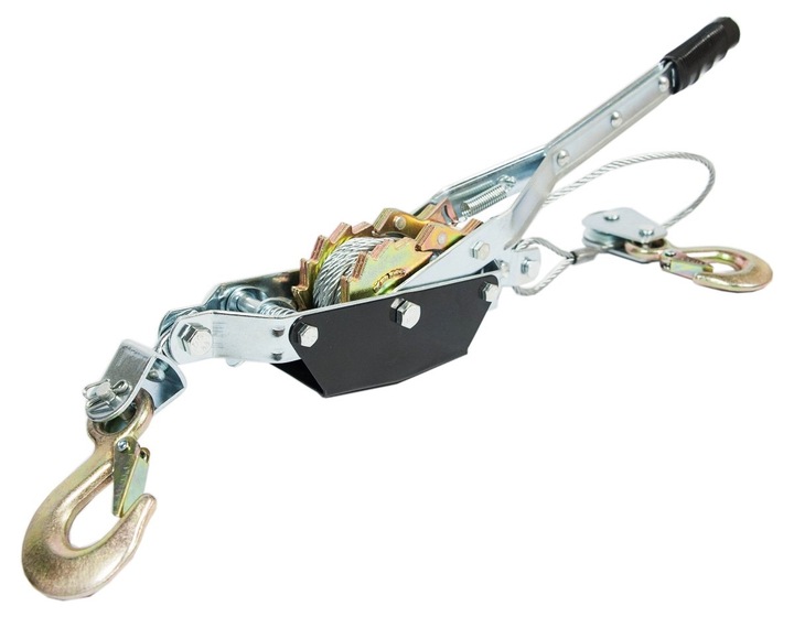 WYCIĄGARKA RĘCZNA WCIĄGARKA LINOWA 2000KG 2T HAKI