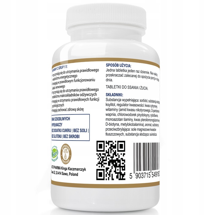 Alto Pharma Witamina B Complex Junior 120T