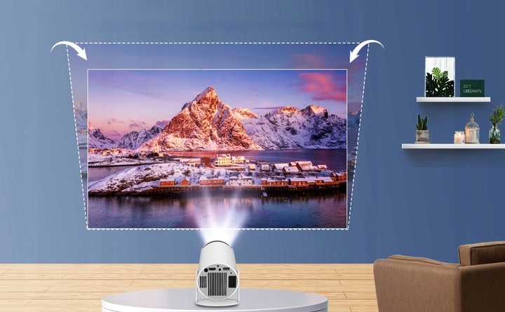 Projektor LED Magcubic HY300 PRO biały