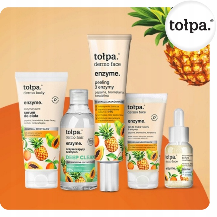 Peeling do Twarzy Enzymatyczny 3 Enzymy 40 ml Złuszczający