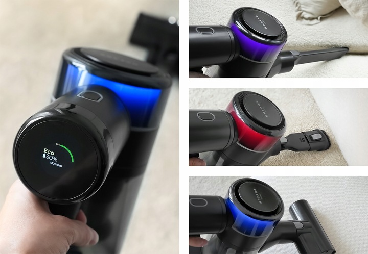 ODKURZACZ BEZPRZEWODOWY PIONOWY RĘCZNY 14w1 LED MOZANO HANDY PRO 600