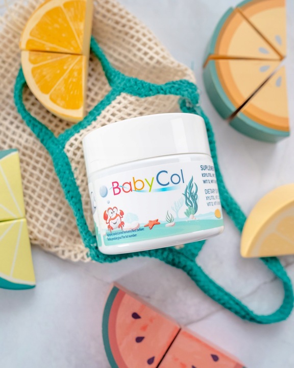 2x BabyCol COLWAY Dla Dzieci - Kolagen Rybi, Wit D3, C, K2 - 60 Pastylek