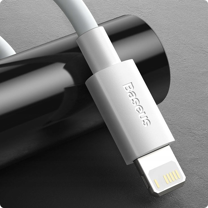 BASEUS MOCNY KABEL USB - LIGHTNING DO IPHONE IPAD PRZEWÓD 2.4A 1.5M 2SZT