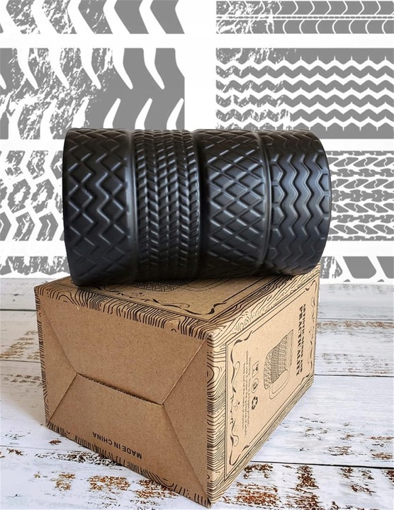 Prezent na 18-99 urodziny dla Taty Kolegi Kubek Opona z imieniem Zestaw