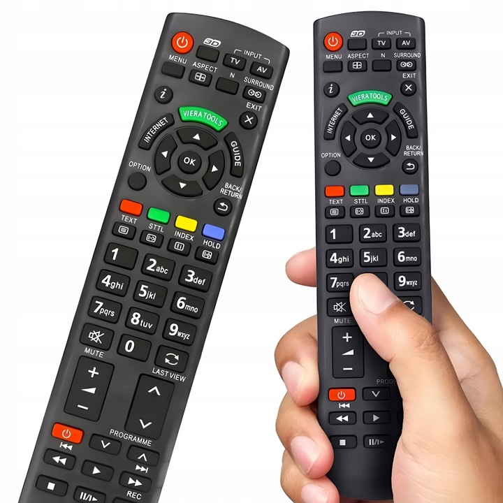 Pilot Do TV Telewizora Do Panasonic Uniwersalny Zamiennik Czarny