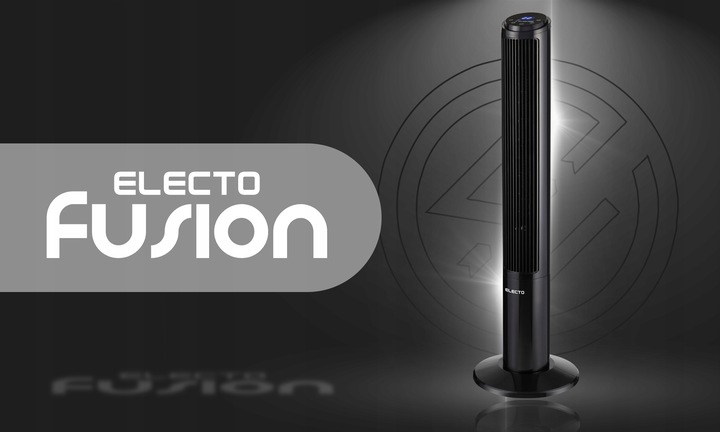 WENTYLATOR KOLUMNOWY CICHY 29db WIATRAK STOJĄCY JONIZACJA +10m zasięg