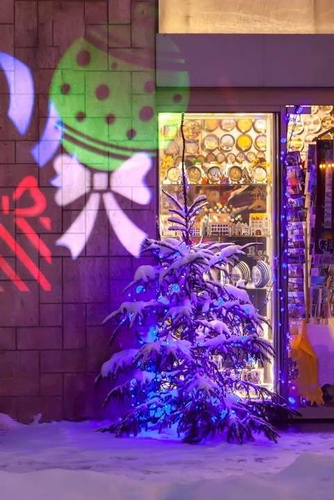 Projektor laserowy Allbag 4,2 W IP65