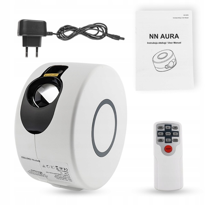 PROJEKTOR GWIAZD NIEBA LAMPKA NOCNA LED RZUTNIK LASEROWY DLA DZIECI + PILOT