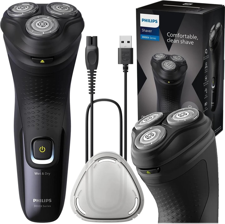 golarka 3 głowicowa Philips X3021/00 do brody trymer do zarostu