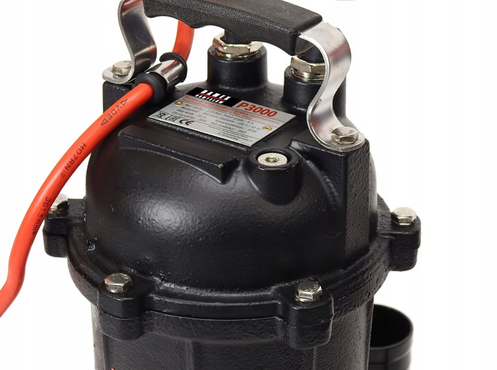 POMPA P3000 DO WODY BRUDNEJ ŚCIEKÓW SZAMBA ROZDRABNIACZ 100%MIEDŹ