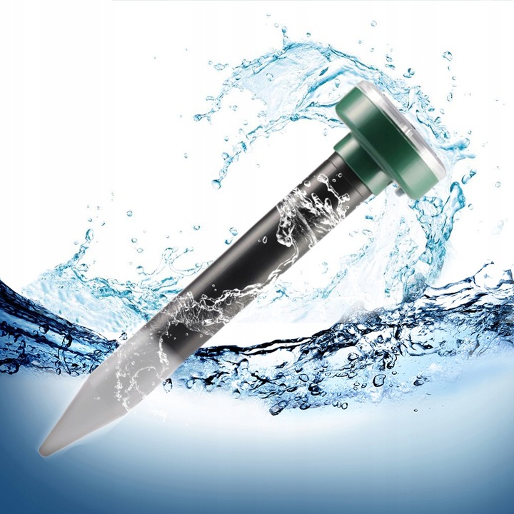 DUŻY Zestaw 4x ODSTRASZACZ na KRETY MYSZY KUNY GRYZONIE SOLARNY ZASIĘG