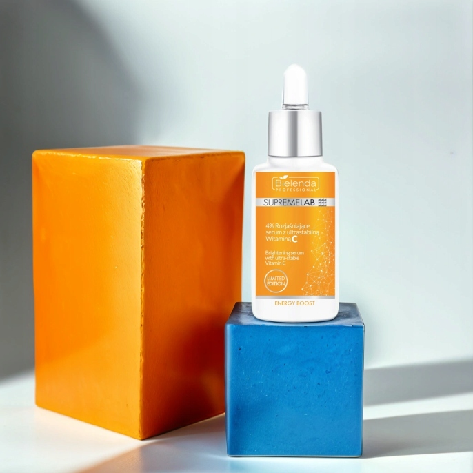 BIELENDA SERUM DO TWARZY SUPREMELAB 4% ROZJAŚNIAJĄCE Z WITAMINĄ C 30ML