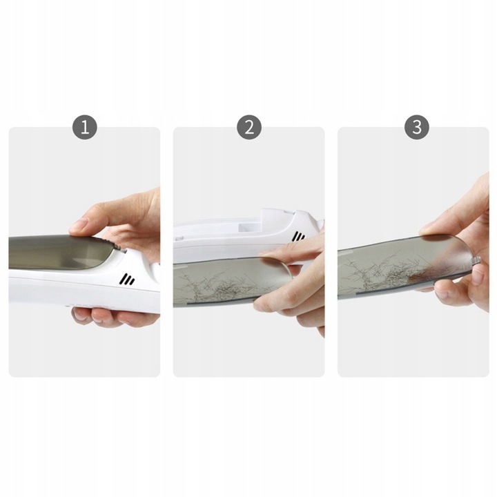 MASZYNKA DO STRZYŻENIA GOLENIA WŁOSÓW WCIĄGAJĄCA WŁOSY DLA DZIECI