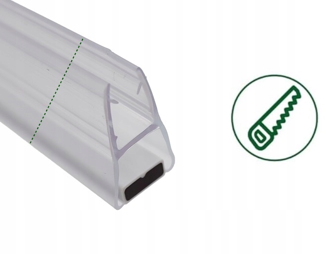 Uszczelka magnetyczna do kabiny drzwi boczna pionowa 5 6 mm 200 cm 2 m