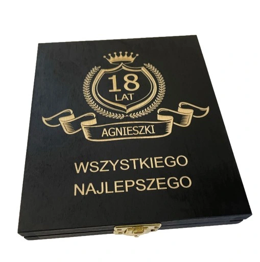 PUDEŁKO NA PIENIĄDZE PREZENT URODZINY 18 -100 LAT