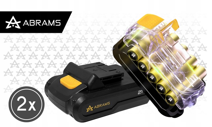 WIERTARKO WKRĘTARKA AKUMULATOROWA UDAROWA 2X AKU 21V WALIZKA WYDAJNA