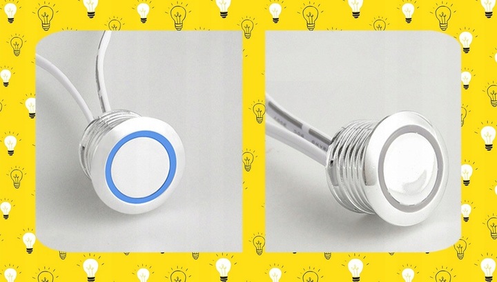 MINI ŚCIEMNIACZ DOTYKOWY WŁĄCZNIK DO TAŚM LED STEROWNIK MEBLOWY 12V