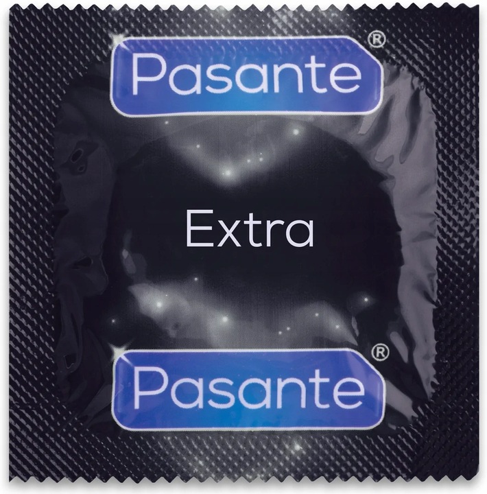 50 sztuk PREZERWATYWY PASANTE - MIX - 5 RODZAJÓW SENSITIVE EXTRA RIBS&DOTS