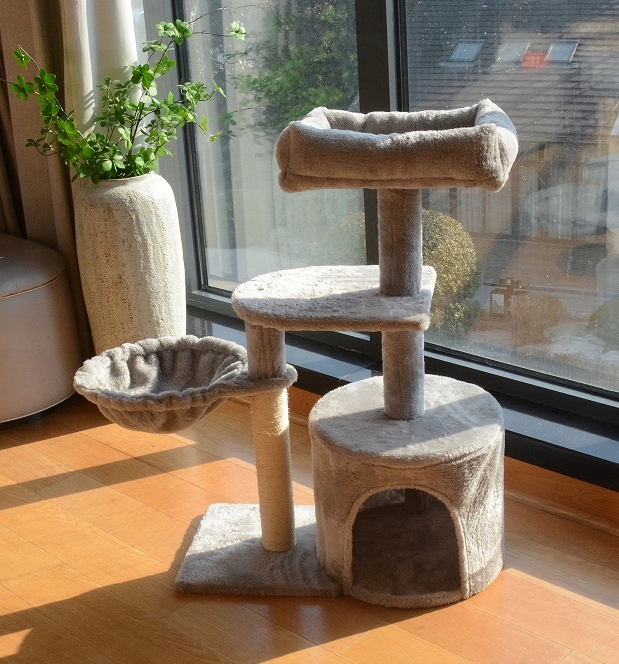 Drapak Dla Kota Duzy Legowisko Drapak z Domkiem Budka Drapaki 80cm