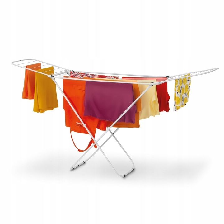 SUSZARKA Balkonowa na PRANIE Rozkładana na Ubrania Tadar Basic 182x40x86 cm