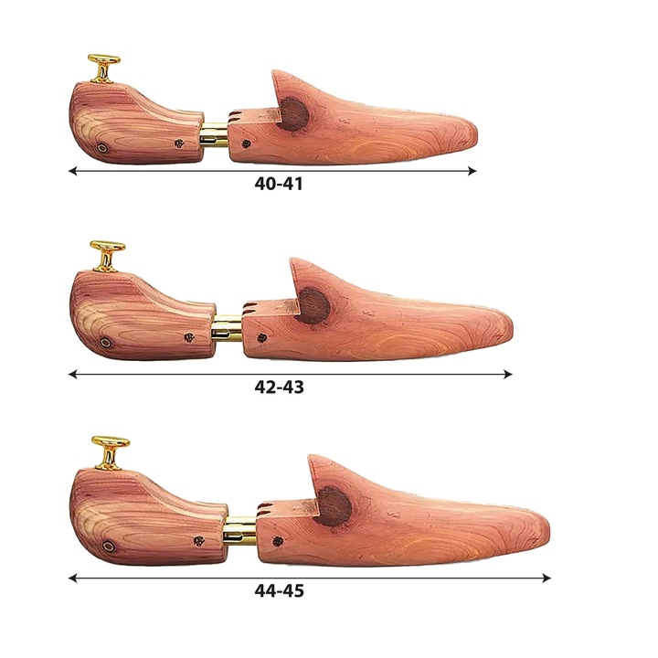 Prawidła Cedrowe Domeno do butów rozmiary 42-43 Regulowane