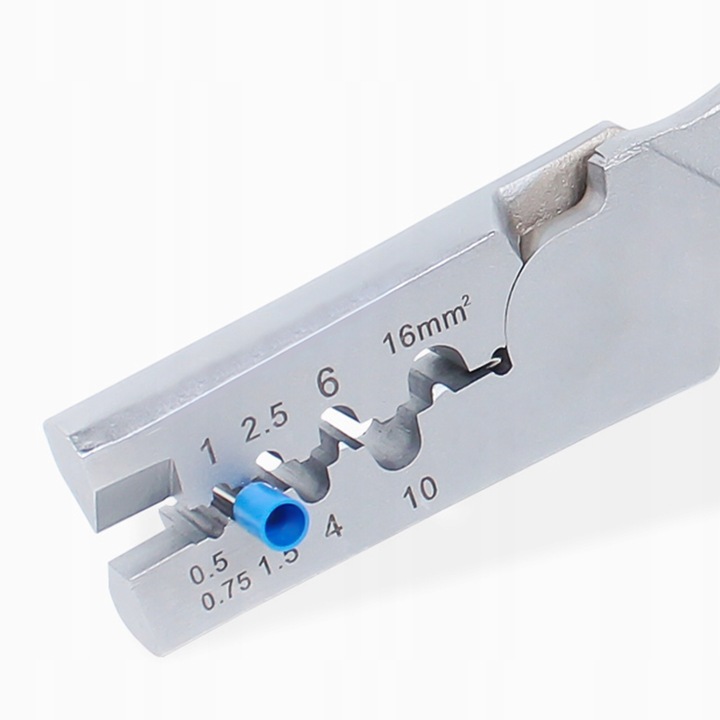 Zaciskarka praska DO KABLI przewodów TULEJEK końcówek konektorów