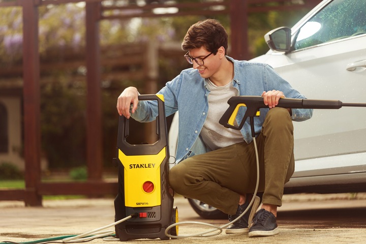 MYJKA CIŚNIENIOWA STANLEY 170 BAR TURBO NOWY MODEL MOCNA aluminiowa