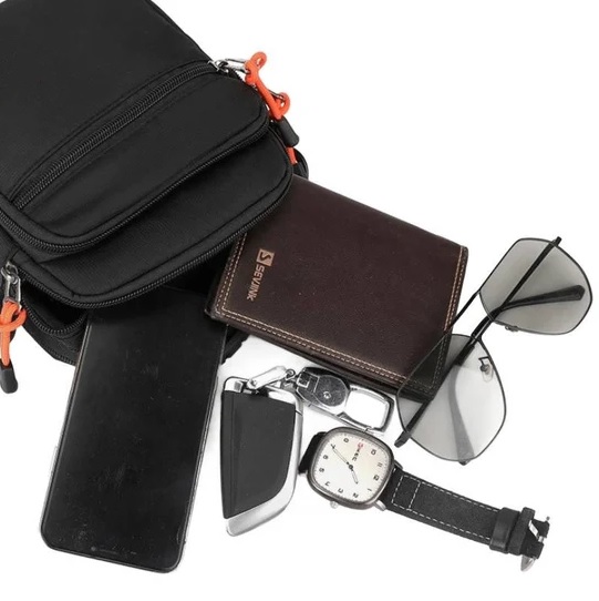 TORBA MĘSKA NERKA SASZETKA SPORTOWA BIODROWA NA RAMIĘ BIODRA