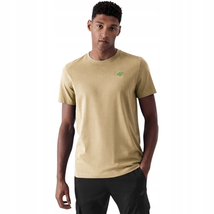 KOSZULKA 4F MĘSKA T-SHIRT ZESTAW SPORTOWY BAWEŁNIANY KOMPLET 3PAK