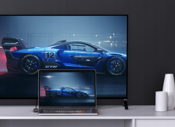 Hub USB-C Macbook 7w1 Adapter HDMI 4K USB 3.0 do Macbook Pro Air M1 M2 M3