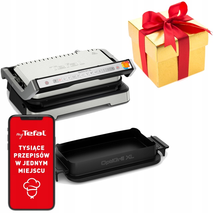 Grill elektryczny TEFAL OptiGrill XL GC784D30 4w1 2200W