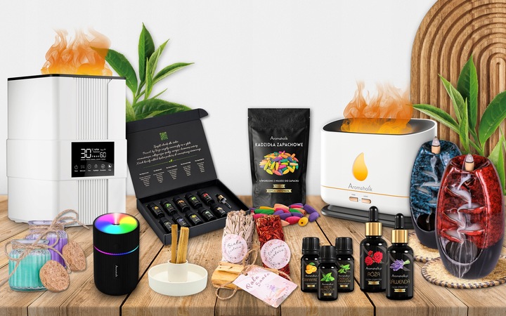 Naturalne KWIATOWE Olejki Zapachowe do Domu | Zapach do Sypialni