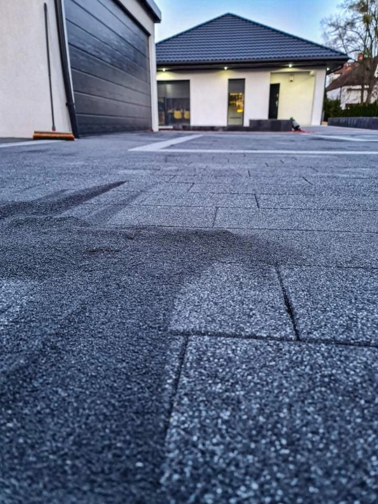 Suchy Piasek Bazaltowy Fuga Zasypka Grafit Do Kostki Brukowej 0-1mm