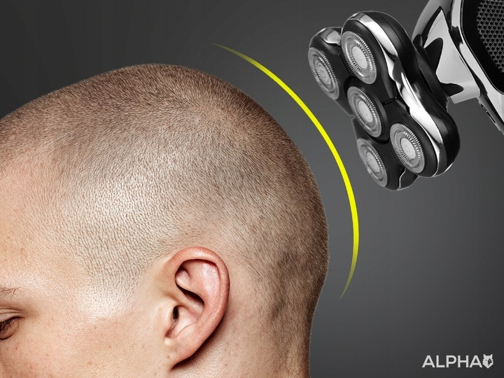 Golarka Maszynka do Golenia Brody, Włosów i Głowy - Trymer do Nosa